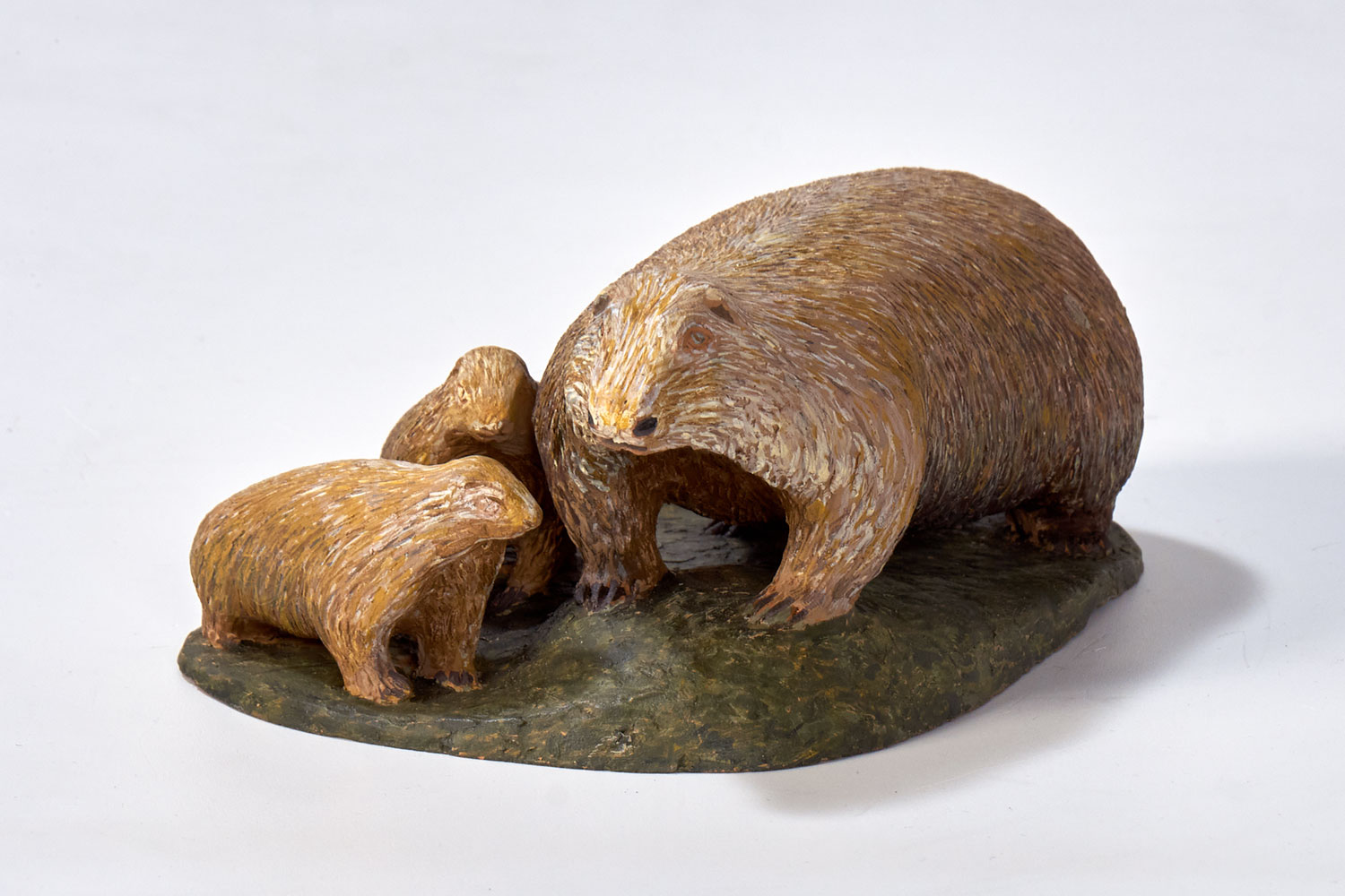 Marmotte - terracotta dipinta