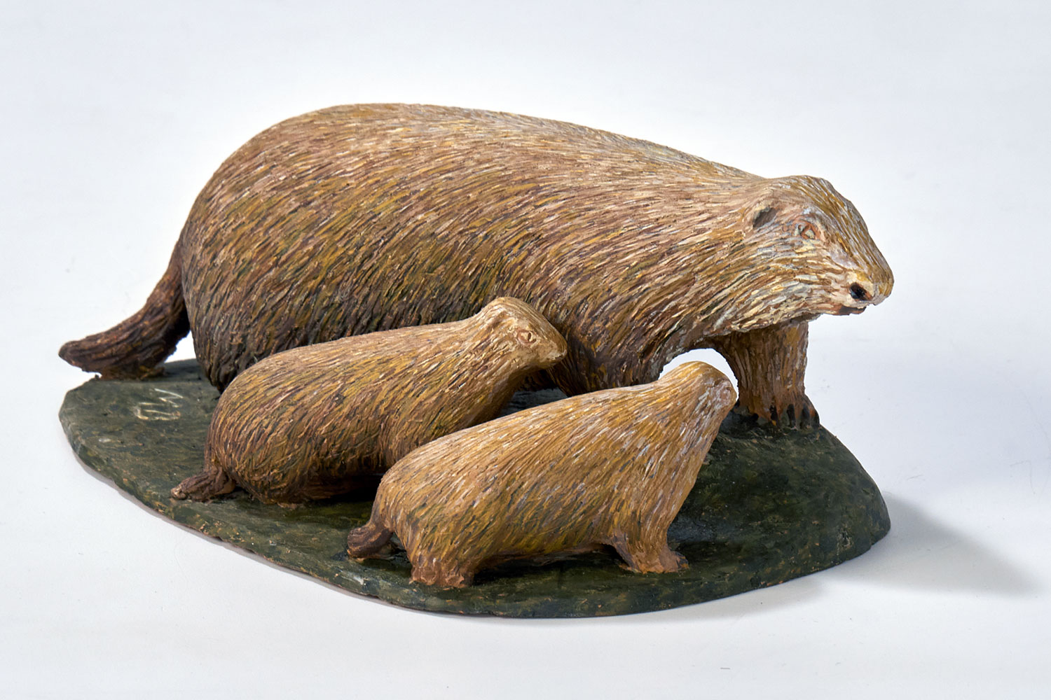 Marmotte - terracotta dipinta